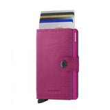 Secrid Mini Wallet in Crisple Fuchsia Pink