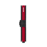 Secrid Mini Wallet Optical in Black & Red