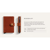 Secrid Mini Wallet Optical in Black & Red