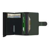 Secrid Miniwallet in Matte Green-Black