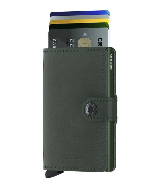 Secrid Miniwallet in Original Green