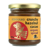 SEGGIANO Organic Crunchy Hazelnut Cacao Spread 200G
