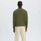 Selected Long Sleeved Crewneck Jumper In Kalamata