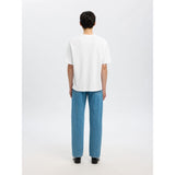 Selected Loose Fit T-Shirt In Bright White