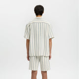 Selected Short Sleeve Shirt Resort In Egret