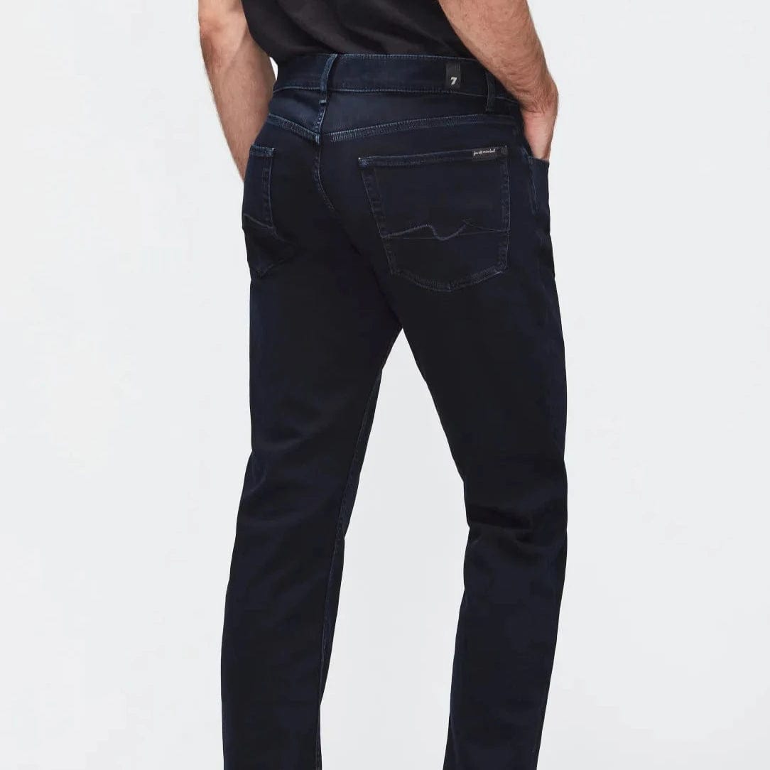 7 for all Mankind Slimmy Luxe Eco Jeans Blue Black