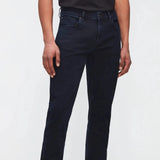 7 for all Mankind Slimmy Tapered Luxe Jeans Blue Black