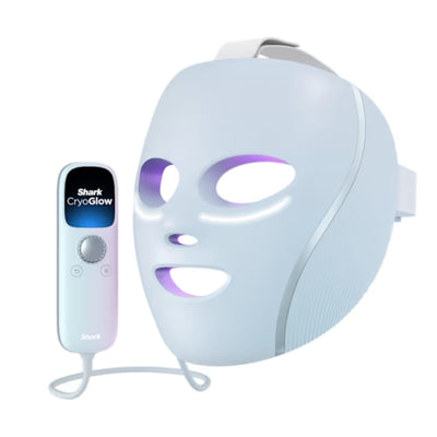 Shark CryoGlow Under-Eye Cooling & LED Anti-Ageing & Blemish Repair Mask In Blue Frost
