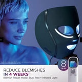 Shark CryoGlow Under-Eye Cooling & LED Anti-Ageing & Blemish Repair Mask In Blue Frost