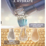 Shark FacialPro Glow At Home Hydro-Powered Facial System In Spa Blue