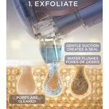Shark FacialPro Glow At Home Hydro-Powered Facial System In Spa Blue