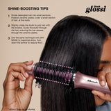 Shark Glossi 2-in-1 Hot Tool and Air Glosser Brush in Pink