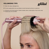Shark Glossi 2-in-1 Hot Tool and Air Glosser Brush in Pink