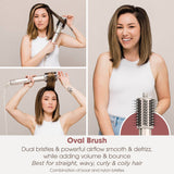 Shark HD430SLUK FlexStyle 4-in-1 Air Styler & Hair Dryer for Straight & Wavy in Stone