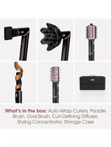 Shark HD440UK FlexStyle 5-in-1 Air Styler & Hair Dryer with Storage Case in Black