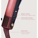 Shark SilkiPro Hair Straightener & Dryer In Rose Petal
