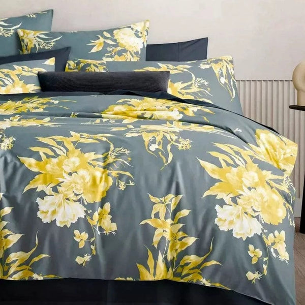 Sheridan Conley Standard Quilt Cover Set 230 x 220 Citronelle