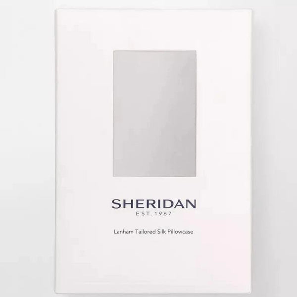 Sheridan Lanham Silk Pillowcase Silver