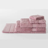 Sheridan Luxury Egyptian Towel Collection Face Washer x2 in Rosebud