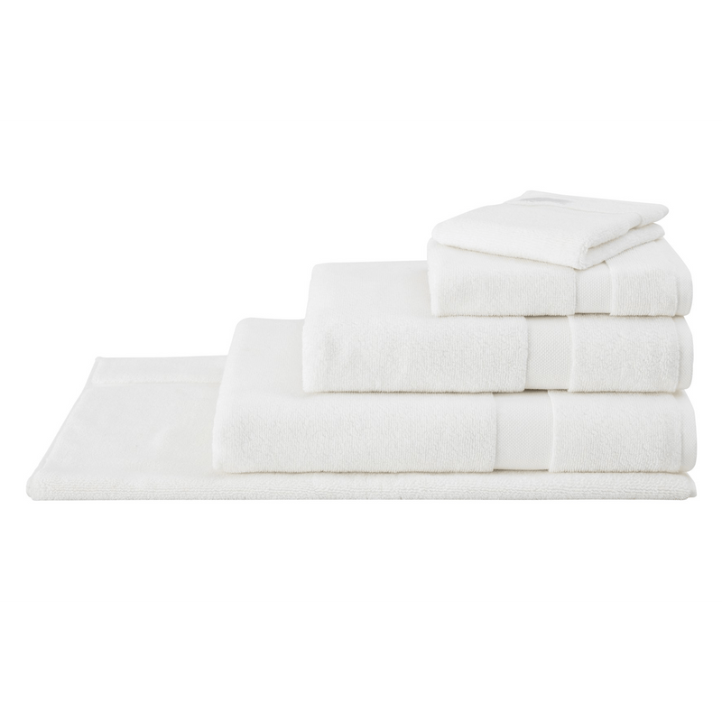 Sheridan Organic Eden Towels White