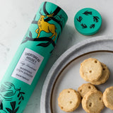 Eden Range Tin of Truly Handmade Shortbread Biscuits with Warming Stem Ginger, 250g