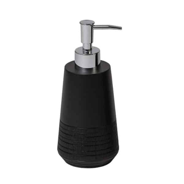 Showerdrape Soap Dispenser in Black