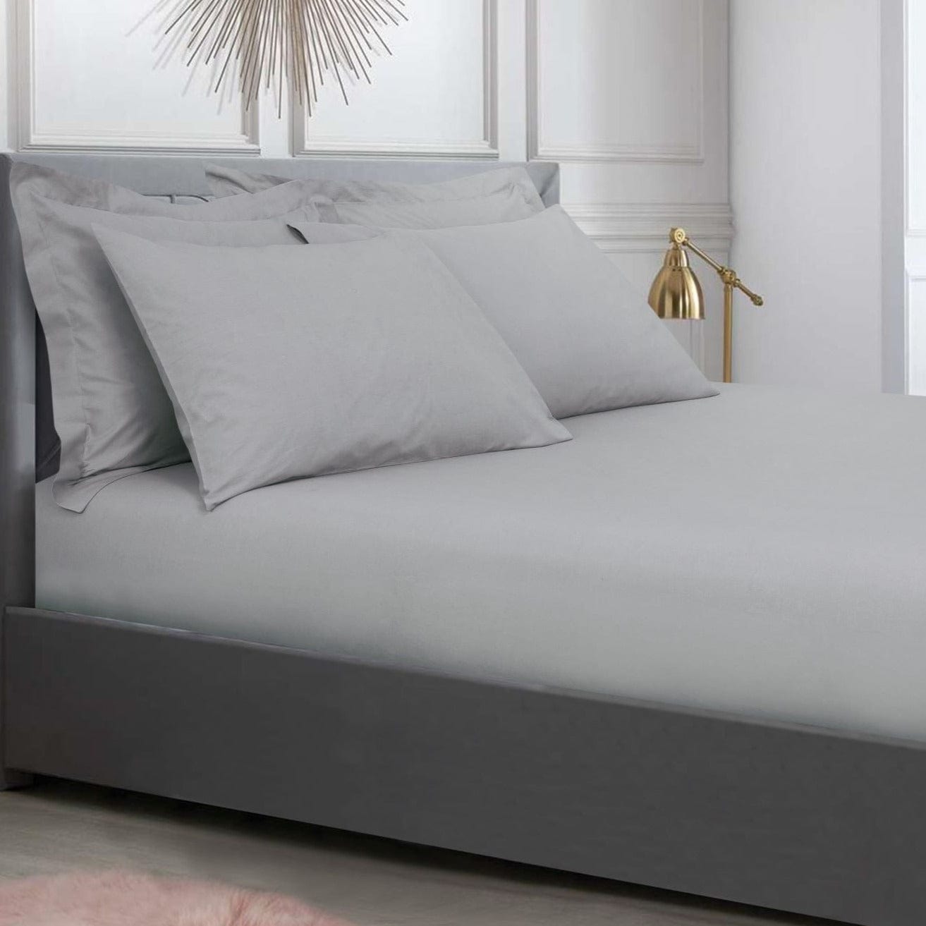 Simply Home 200 Thread Count Combed Cotton Percale.