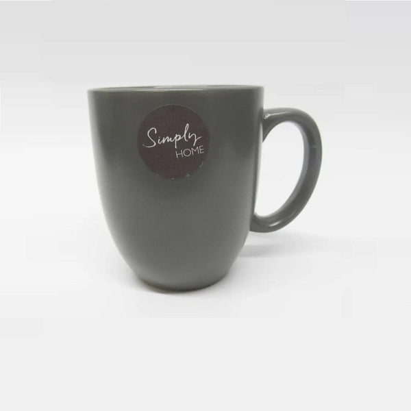Simply Home Amalfi Charcoal And Grey Mug