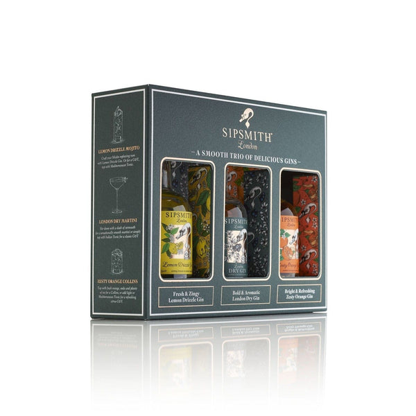 Sipsmith Triple Gin Mini Set 3x5cl
