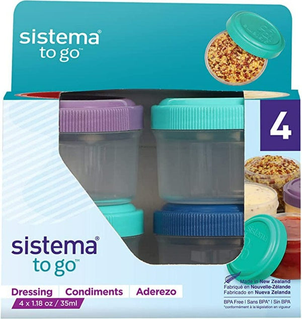 Sistema Dressing Pots x 4