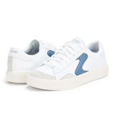 Skechers Eden LX-Slick Talk Sneaker In White Navy