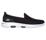 Skechers Go Walk 5 Trainers Black White Sole