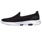 Skechers Go Walk 5 Trainers Black White Sole