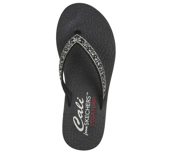 Skechers Meditation - Butterfly Garden in Black