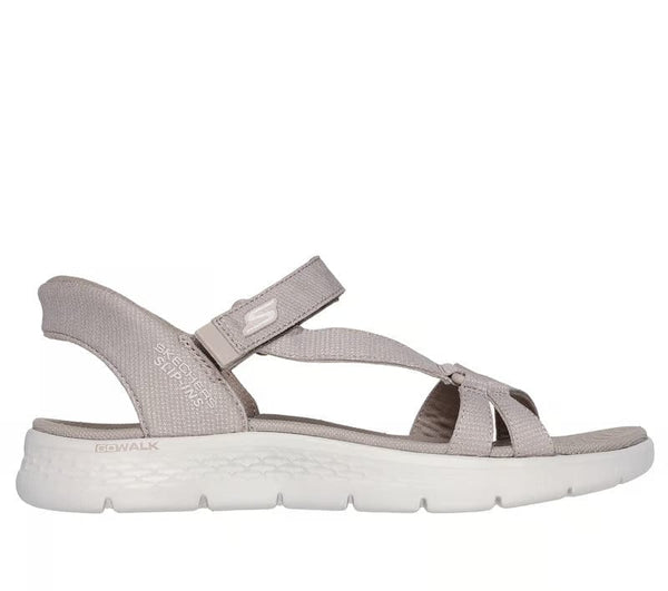 Skechers Slip-ins: GO WALK Flex Sandal Illuminate In Taupe