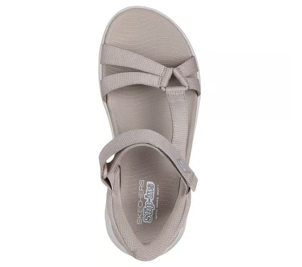 Skechers Slip-ins: GO WALK Flex Sandal Illuminate In Taupe