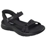 Skechers Women's Slip-ins GO WALK Flex Sandal Illuminate in Black