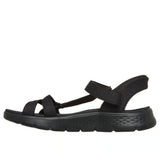 Skechers Women's Slip-ins GO WALK Flex Sandal Illuminate in Black