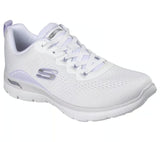 Sketchers Arch Fit Summits - Daily Flow In White Lavender