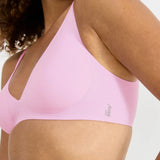 sloggi Zero Feel Push-up bra in Floral Pink