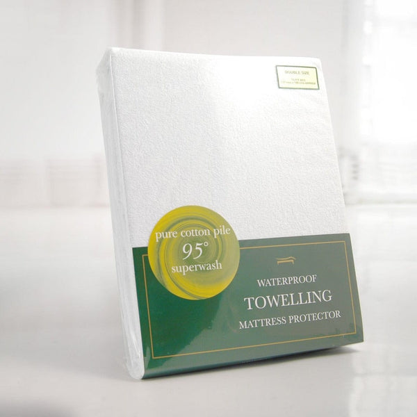Slumberfleece Waterproof Towelling Mattress Protector