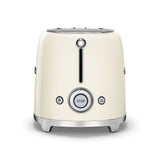 Smeg 50's Style 2 Slice Toaster In Gloss Cream