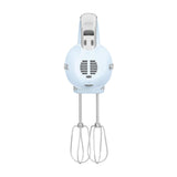 Smeg 50's Style 250w Electric Hand Mixer In Pastel Blue