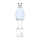 Smeg 50's Style 250w Electric Hand Mixer In Pastel Blue