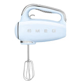 Smeg 50's Style 250w Electric Hand Mixer In Pastel Blue