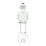 Smeg 50's Style 250w Electric Hand Mixer In Pastel Green