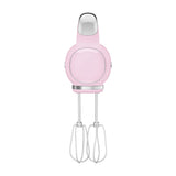 Smeg 50's Style 250w Electric Hand Mixer In Pink