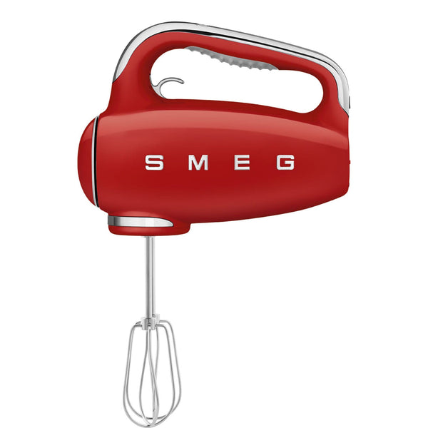 Smeg 50's Style 250w Electric Hand Mixer In Red