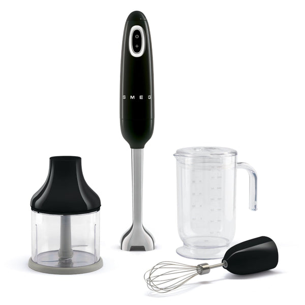 Smeg 50's Style 3-in-1 Hand Blender + Accessories In Black