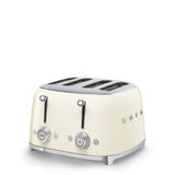Smeg 50's Style 4 Slice Toaster In Gloss Cream